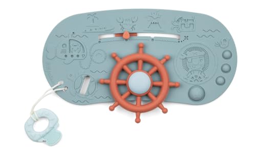 Bateau Pirate Lilliputiens panneau d'activités pour le bain