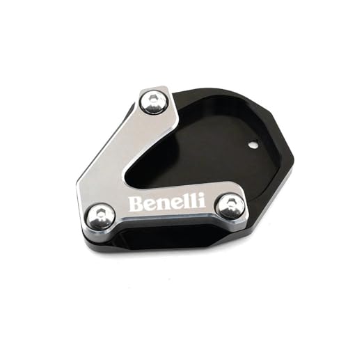 Extension plaque béquille latérale moto TRK 502 élargisseur CNC
