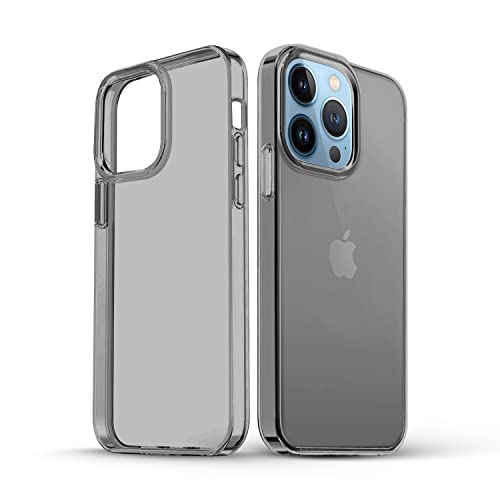 Image of GRIPP Neo Shock Absorbent Case Compatible with iPhone 14 Pro (6.1 inch) Drop Test Protection Ultra Tough Lightweight & Anti Shock Protection with Scratch Resistant Transparent Back Cover - Smoke