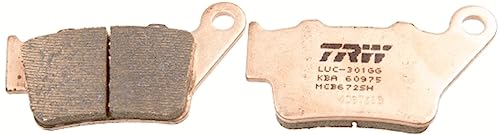 Plaquettes de frein TRW MCB672SH Sinter Street pour moto ZERO FXS 2016 arrière