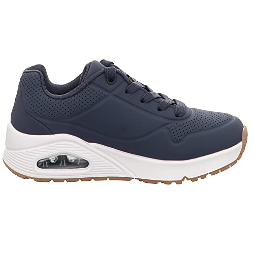 Image of Skechers-Boys-UNO - Stand ON AIR -Blue-Sneakers-UK 2