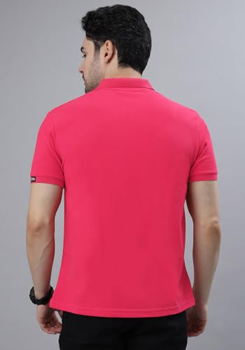 Image of Wear Your Opinion Solid Cotton Rich Polo T Shirt | Collar Tshirts | Half Sleeves | Plain-Regular Fit (Available in Plus Size)
