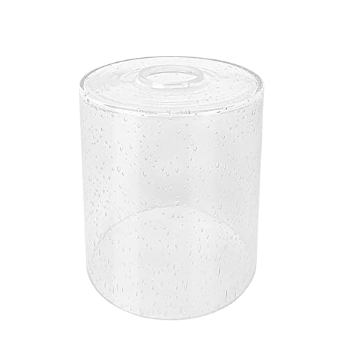 ROTTOGOON Pantalla de lámpara de vidrio semillado para ROTTOGOON semi empotrado, 6.2 x 5.1 pulgadas