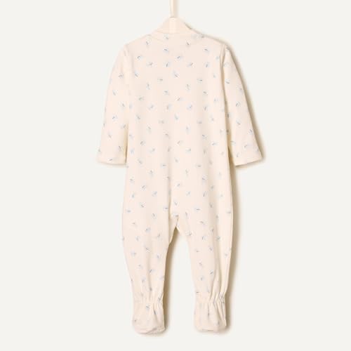 Image of Amazon Essentials x Sofia Grainge Unisex Babies' Cotton Footed Sleep and Play One-piece Bodysuit, Pack of 2