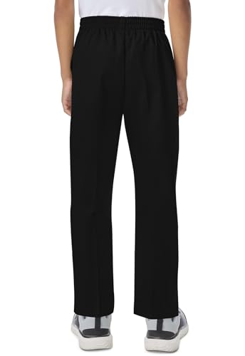 Classroom Uniforms Pull-On Pant with Boxer Elastic Waistband for Girls and Boys4