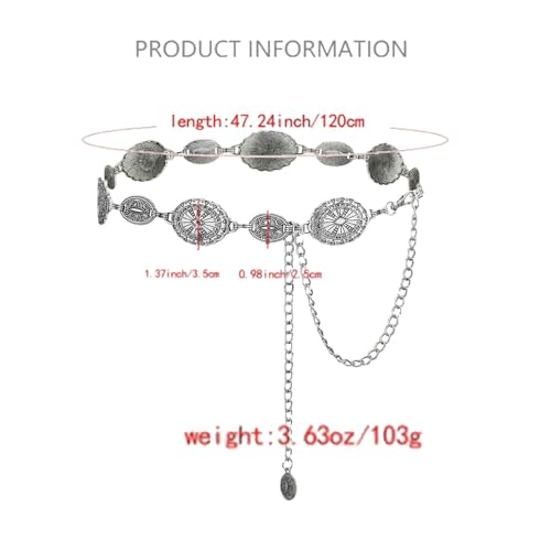 Western Belt for Women Country Concho Belts for Women Silver Western Jewelry for Women Cowgirl Jeans Dresses4