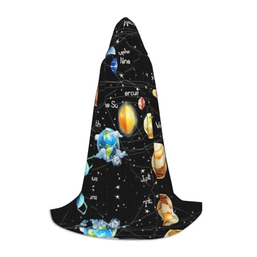 Cape à capuche galaxie pour briller lors de vos soirées cosplay et Halloween