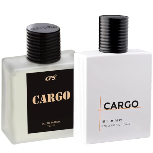 Image of CFS Cargo White and Black Combo Eau de parfum (Pack of 2)
