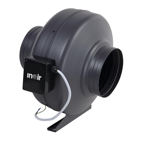 Image of INAIR | Circular Exhaust Fan | INA-CDF31-66B | 1900 (m3 /h) Airflow | Silent, Energy-Saving Copper Motor | Durable Metal Build, Stable Air Pressure | Ventilation Fan for Bathroom, Kitchen & Shops