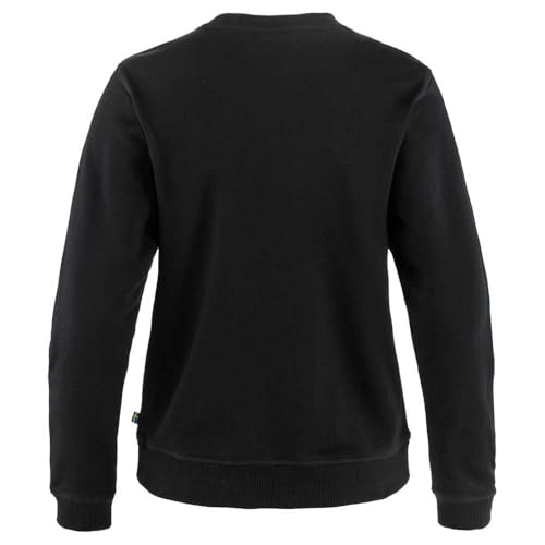 Fjällräven Damen 1960 Logo Badge Sweatshirt, Black, L