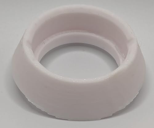 No Gouge Pinball Stern Action/Smash Button Replacement Bezel, Vibrant Colors (White)