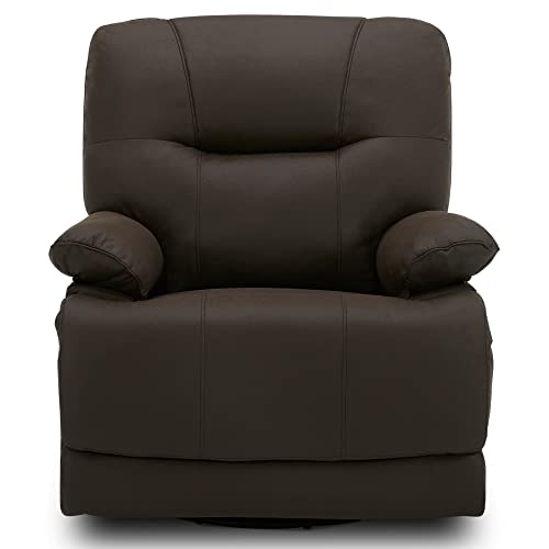 Chita Manual Swivel Glider Rocker Recliner, Recliner Chair For Living Room And Nursery, Espresso #TOP2