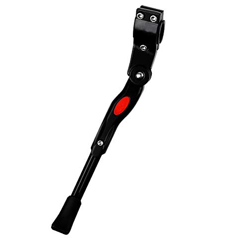 VideoPUP Adjustable Bicycle Kickstand, Aluminum Alloy Rear Mount Bike Kickstand for 22-27 Inch Mountain Bike/Road Bike/Sports Bike/BMX/MTB