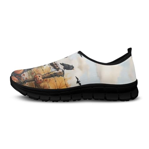 Image of Womens Slip On Walking Shoes Non Slip Loafer Breathable Holiday Travel Shoe Lightweight Casual Low Top Sneakers SizeUS 5.5-11.5