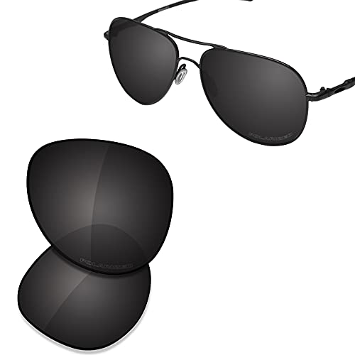 Image of SAUCER Premium Replacement Lenses & Nosepads for Oakley Elmont L OO4119 60mm Sunglasses