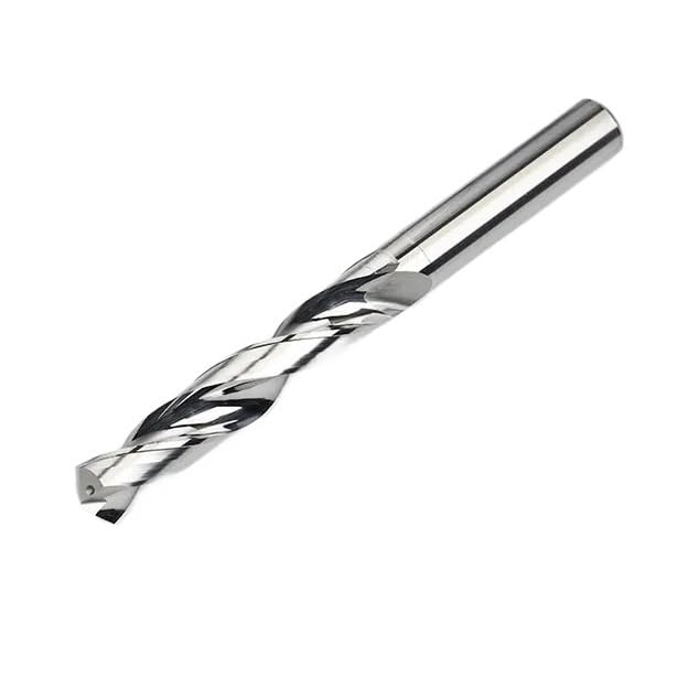 Broca de carburo sólido refrigeración interna 8,0-13,9 mm for perforación agujeros, herramienta CNC corte 5xD for aluminio diámetro(9.5xD10x61x103)
