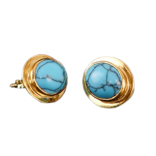 Puces en turquoise naturelle pour sublimer votre style minimaliste chic