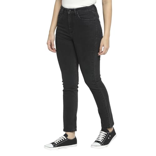 Image of Being Human Light Blue Mid Rise Skinny Fit Women's Denim Clothing