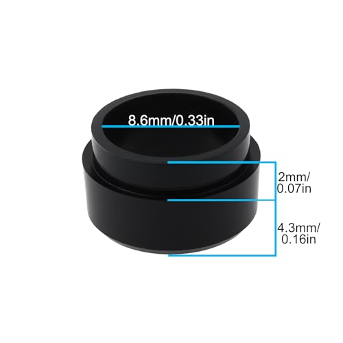 Briny River 10 Stück 0,335 Spitze Golfschaft-Aderendhülsen Adapterhülse Kompatibel mit Taylormade M1 M2 M3 M4 M5 M6 RBZ Stage2