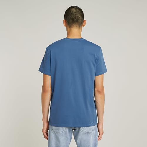 G-STAR Herren Base-S T-Shirt, Blau (Dutch Blue D16411-336-G989), XS 2