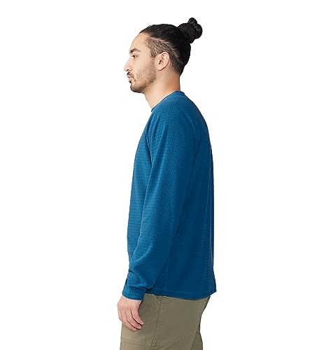 Mountain Hardwear Men's Summit Grid Ls Crew3