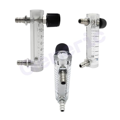Image of K D 0-10LPM Tube Type Oxygen Flow Meter Flowmeter Regulator With Valve,Measuring and Controlling Air