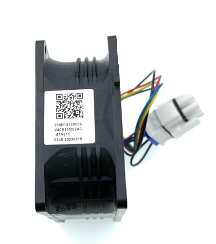 MacMaxe Refrigerator Evaporator Fan Motor Replacement for GE GFE28GMKBES – Motor for Fresh Food Section