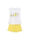 🌟 MATERIAL DE ALTA CALIDAD: Diseñada en España, nuestro conjunto short para el verano está fabricada con materiales de primera calidad. 95% Algodón 5% Elastano.