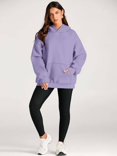 Image of EFAN Women's Hoodies Oversized Sweatshirt Comfort Fleece Sweaters | Cozy Trendy Pullover Hoodies, Sweatshirts with Pockets For Fall & Winter