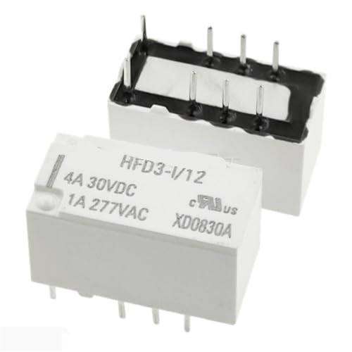 Relais de signalisation HFD3-I/12 HFD3-I/5 HFD3-I-24V composants VDC 2Pcs