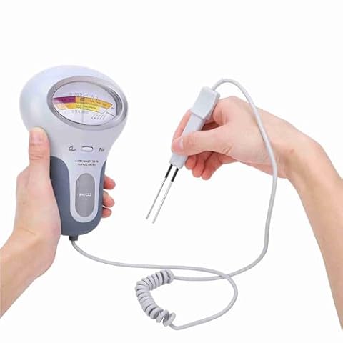 Cyfrowy Tester Chloru Tester Chloru i PH Duży Ekran Tester CL2 Wygodne Narzędzie do Testowania PH i Poziomu Chloru Wody w Basenie i Spa