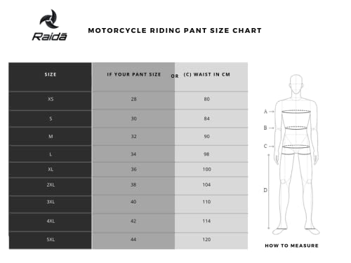 Image of Raida Tourer Motorcycle Riding Pant | Level 2 Hip & Knee Armor | Abrasion Resistance
