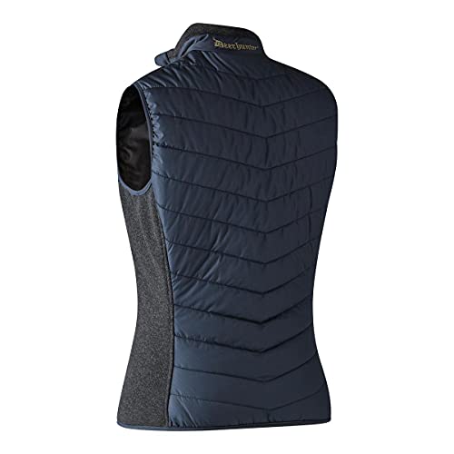 Deerhunter Lady Caroline Padded Waistcoat with Knit Dark Blue
