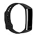 kwmobile Straps Compatible with Huawei Band 2 / Band 2 Pro Straps - 2x Replacement Silicone Watch Bands - Black/Dark Blue