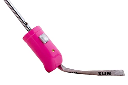 Image of Sun A-Series 2 Fold UV Protective Umbrella (Pink)