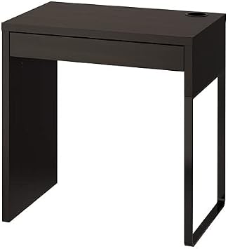 MICKE Mikke Desk - Black Brown 29x20 Inch 203.542.79