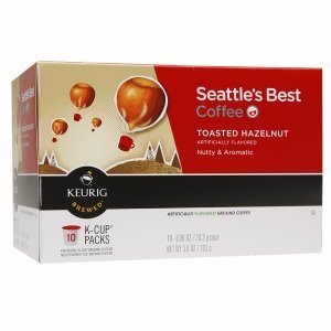 Seattle's Best, Single Serve K-Cup Coffee, 3.7oz Box (Pack of 3) (Choose Flavors Below) (Toasted Hazelnut) by Seattle's Best Coffee