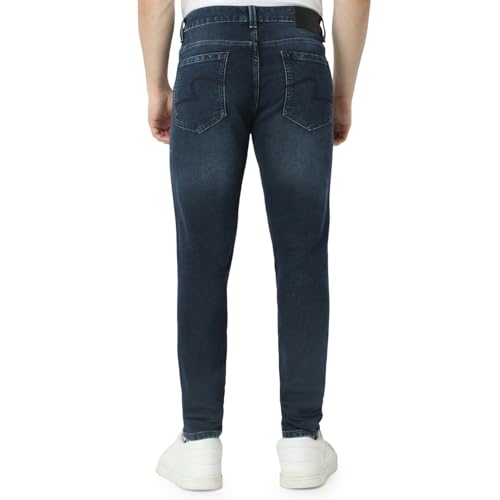 Image of Spykar Men's Slim Fit Low Rise Casual Jeans