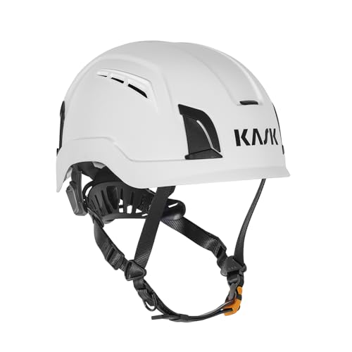 KASK ZENITH X Air - Casco de construcción, escalada y trabajo, rueda giratoria, talla 52-63 cm, sistema de ventilación, color: blanco
