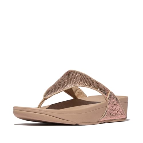 Sandale femme Fitflop Lulu Crinkled-shimmer pour un confort quotidien
