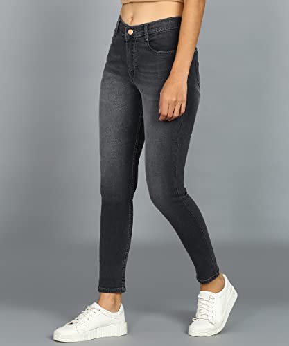 Image of Urbano Fashion Women's Skinny Fit High Rise Jeans