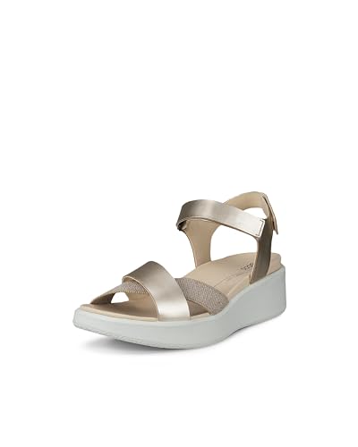 ECCO Women's Flowt Wedge Luxury Crossband Sandal