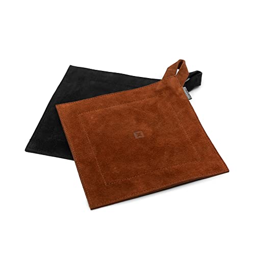 Barebones BARE411 Leather Pot Holder - Hot Pad Outdoor Kitchen Accessories thumb #2