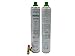 eRicambi, Kit Frigorifero Bombola Ricarica Gas Refrigerante R600A, Contenuto 750 Ml Netto 420 GR, Attacco 7/16 Sae + Rubinetto 1/4 M/F con Guarnizione