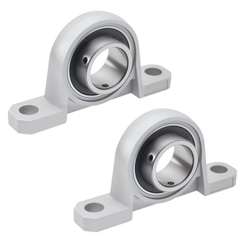 2 Pièces Paliers a Semelle Roulements de Bloc D'oreiller Roulements a Billes Bride Roulement pour Machine à Axe Imprimante 3D - 30mm de Diamètre Intérieur