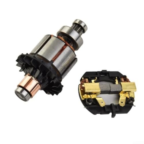 Para DeWalt Inalámbrico Herramienta Piezas Armadura N392987 con Escobillas de Carbono Titular N384037 para DCH243 DCH253 DCH254