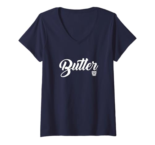 Womens Butler Bulldogs | Official NCAA University | OCIMPBTLR001 V-Neck T-Shirt