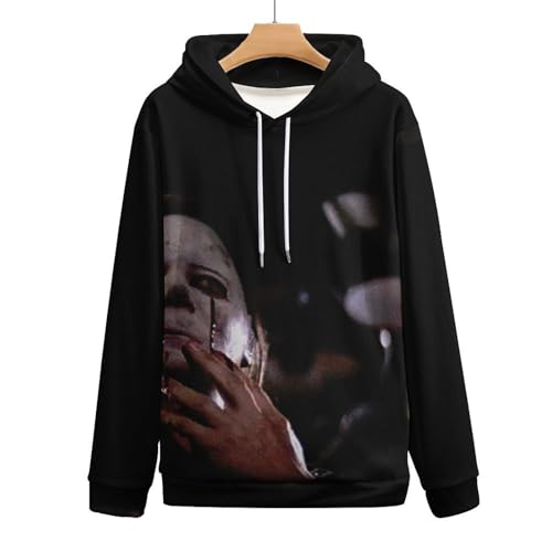 ZHANGXM Womens Pullover Autumn Sweatshirt Halloween Michael Myerss Long Sleeved Shirt for Mens Sweatshirt Sweater4