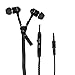 Produktbild LogiLink HS0021 Zipper In-Ear Kopfhörer mit Mikrofon schwarz