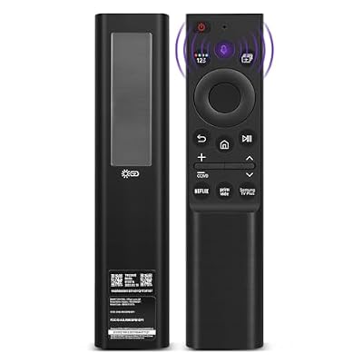 for Samsung Frame TV Voice Remote Replacement,Solar Rechargeable BN59-01357A Bluetooth Remote Control Compatible with Samsung Smart TVs Frame Neo LED Smart 4K 8K Ultra HD